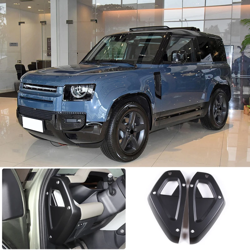 

Car Styling Car Interior Accessories Dashboard Side Panel Decorative Cover Stickers Kit ABS Fit For Land Rover Defender 2020-23