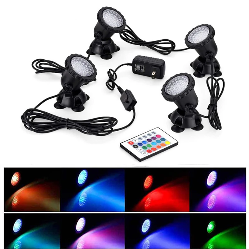 Post digtere Joke Submersible Pool Led Spotlight | Strips Submersible Led Lights - 1pc-5pcs  Rgb Lights - Aliexpress