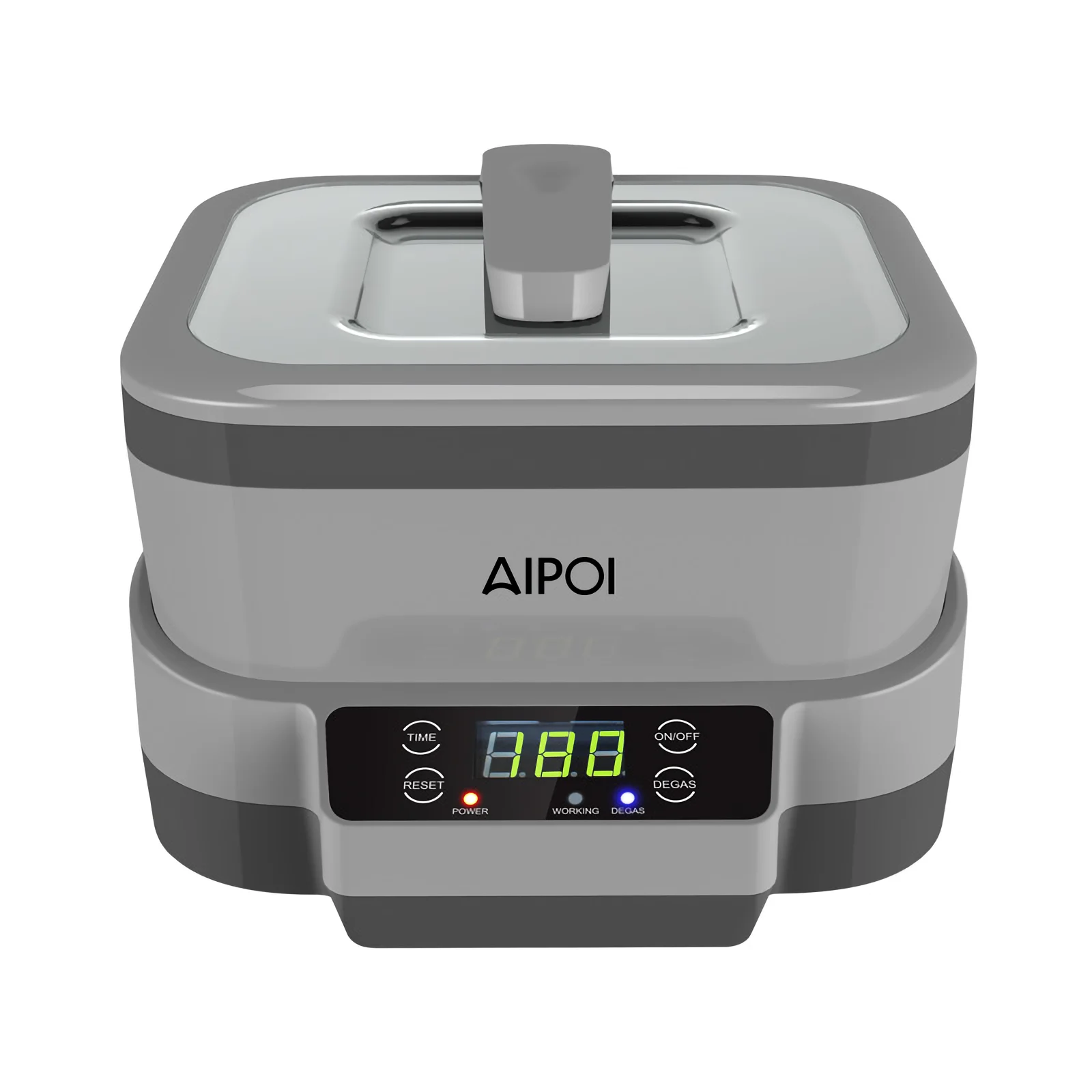 

AIPOI Ultrasonic Cleaner Jewelry Watch Glasses Ring Ultrasound Cleaning Bath Machine