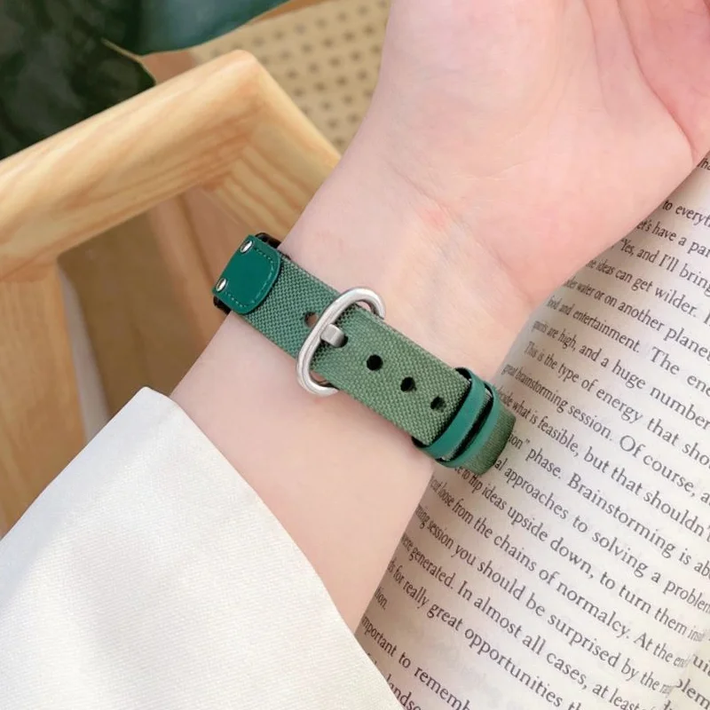 Premium Leather Strap - Sporty Replacement Band