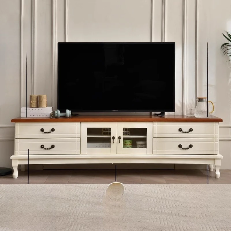 Intrattenimento Film Supporti TV Soggiorno Camino Monitor Cassettiere Supporti TV Lusso Nordico Classificazione Mobili in legno Muebles