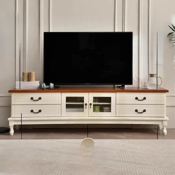 Intrattenimento Film Supporti TV Soggiorno Camino Monitor Cassettiere Supporti TV Lusso Nordico Classificazione Mobili in legno Muebles