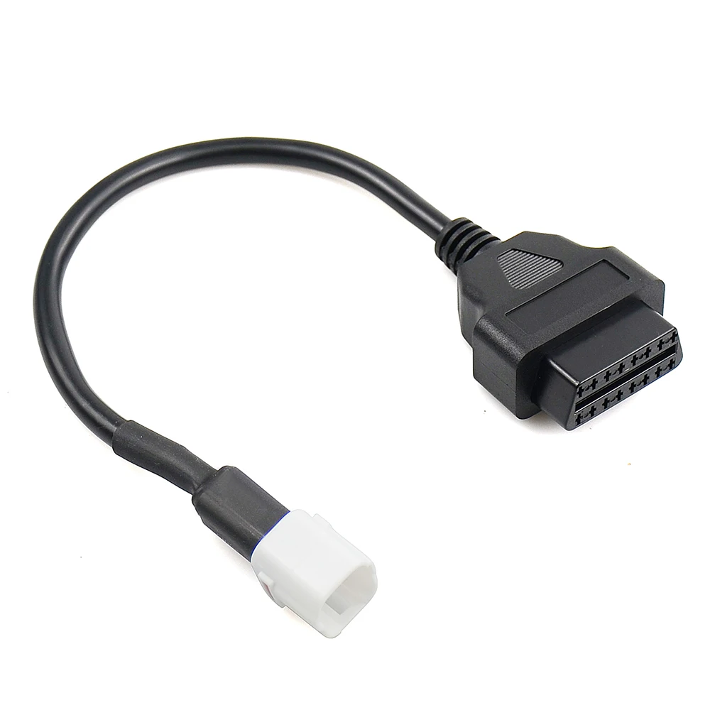 For YAMAHA 3pin 4pin for Motorcycle Motobike HONDA 4Pin KTM 6pin Moto Ducati OBD OBD2 Extension cable Best Price |