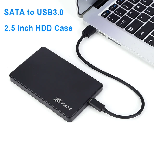 Boîtier de disque dur externe SATA HDD SSD, boîtier de disque dur pour PC,  ordinateur portable, smartphone, USB 2.5, 3.0 pouces - AliExpress