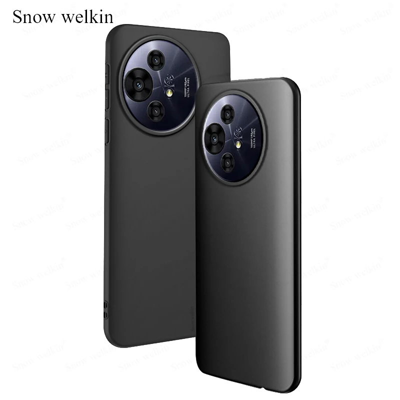 Enhanced TPU Soft Silicone Case with Back Phone Cover in Elegant Design