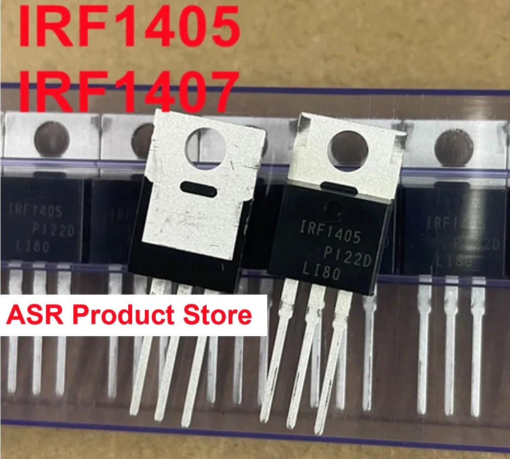 

10 шт./лот IRF1405 IRF1407 MOS N канал MOSFET настоящий оригинальный новый