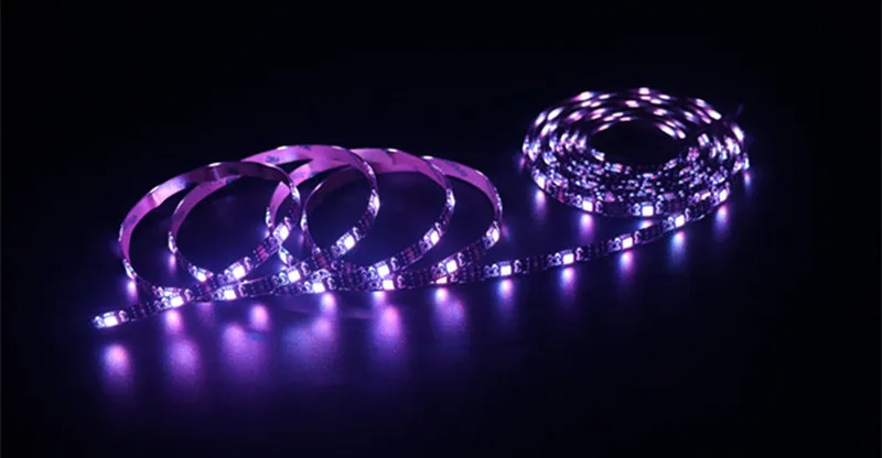 1-5M 5V SMD 5050 USB RGB LED Strip Light With Remote Controller Not Waterproof Led Light USB Tape TV Backlight