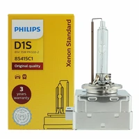 Philips D1S Xenon HID Standard Car Original Head Light 35W 4200K White Genuine Bulb Replacement Upgrade Lamp, 1x 1