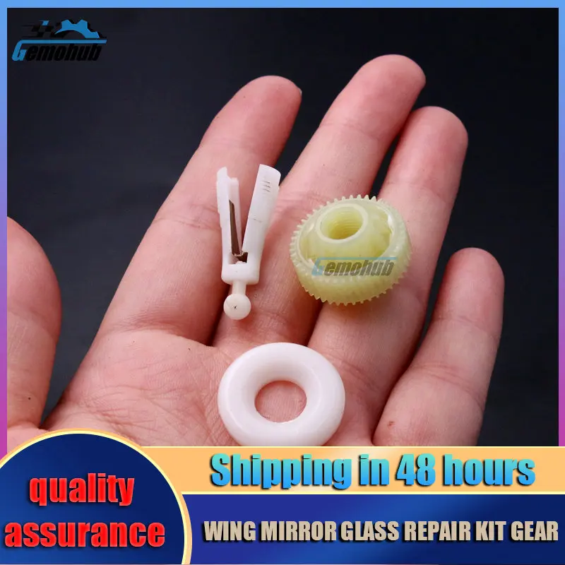 For 2002-2007 Ford Fiesta Mk6 Electric Door Mirror Motor Inner Gear Automatic Up /Down Dropshipping Voiture Accessories Plastic