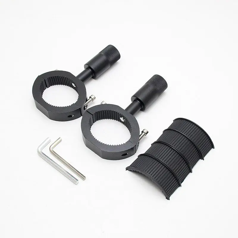 오토바이 안개등 브래킷 38-60MM 충격 흡수 브래킷 오토바이 헤드라이트 브래킷 고정형 모터 스포트라이트 장착 브래킷