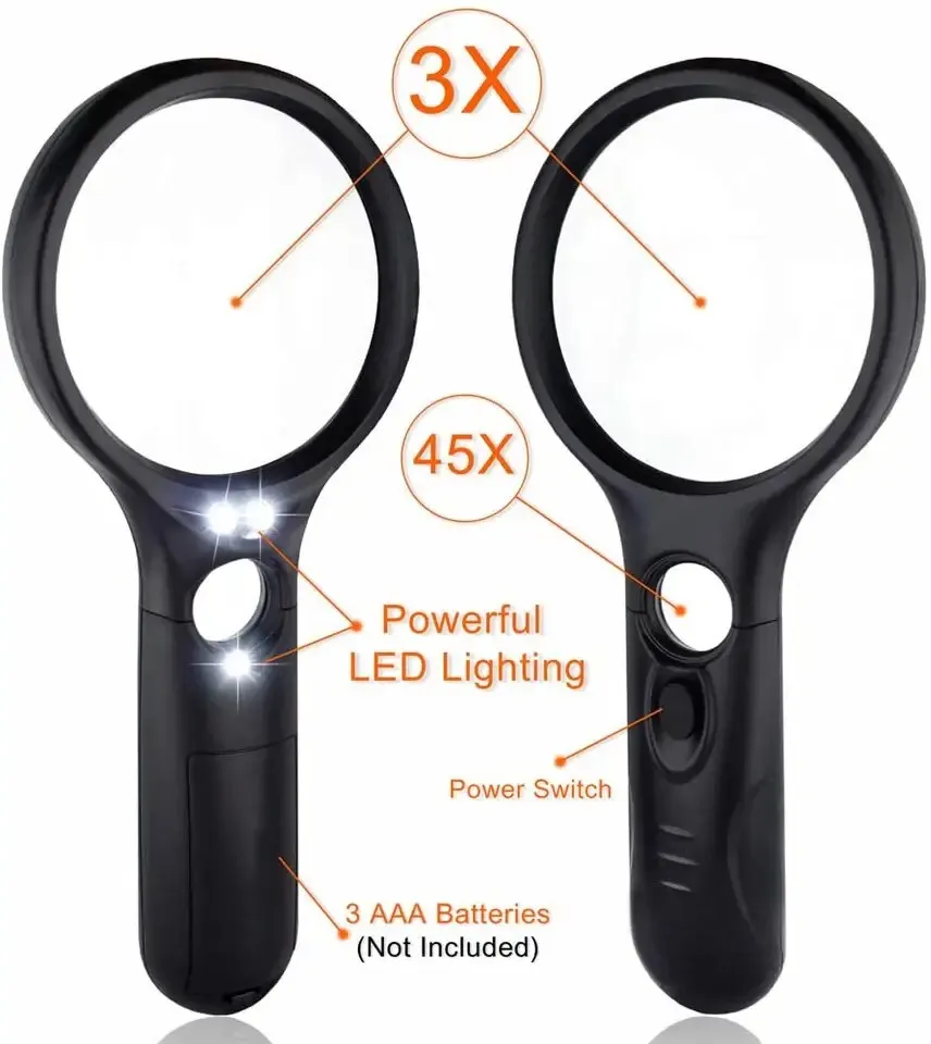 30X Lente D'Ingrandimento Professionale, X30 Vetro Ottico Lente - 6