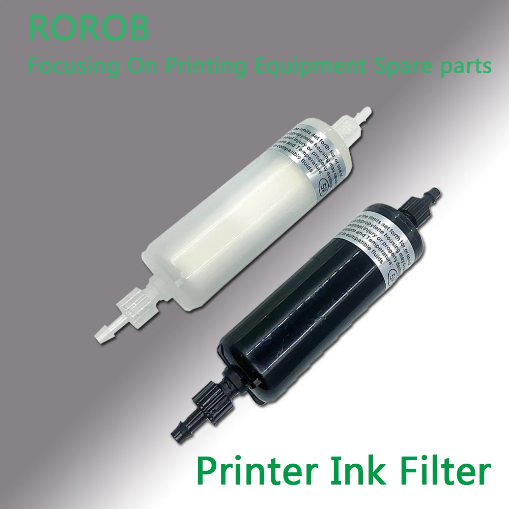

10 PCS Capsule Ink Filter 5 Micro For Wit-Color/Infinti/Locor/Allwin Solvent Printers UV Flatbed Inkjet Printers Ink Filtration