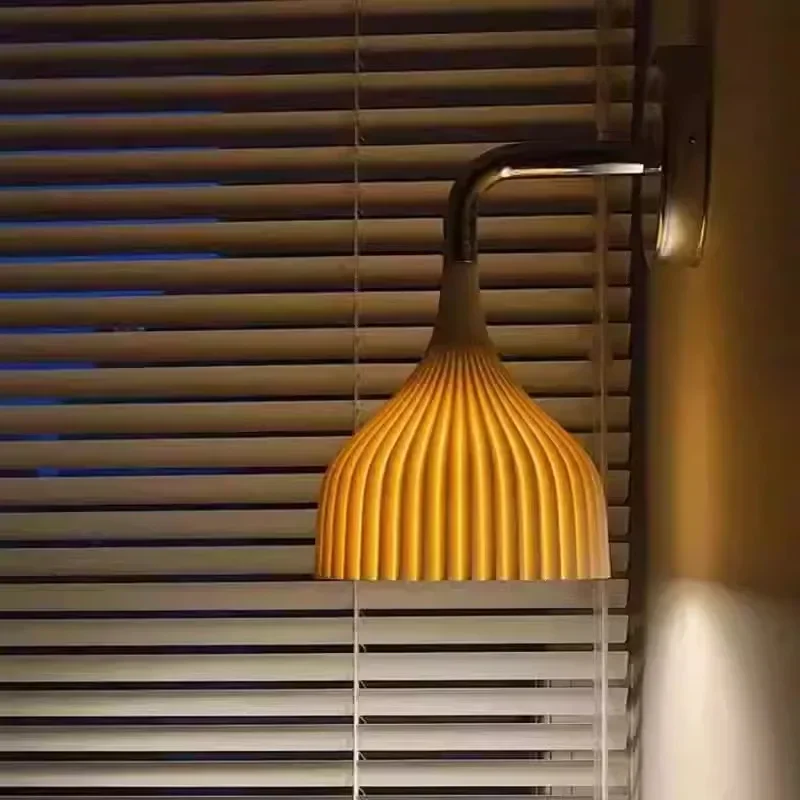 Minimalist Glass Wall Light Simple Modern LED Wall Lamps Bedside Living Room Background Home Decor Light Fixtures