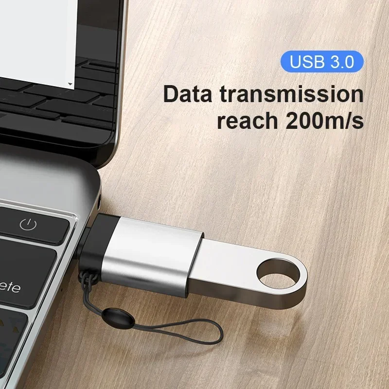 USB C OTG 어댑터 타입 C - USB 30 미니 컨버터, 휴대폰 액세서리용 고속 데이터 전송 타입 C 어댑터