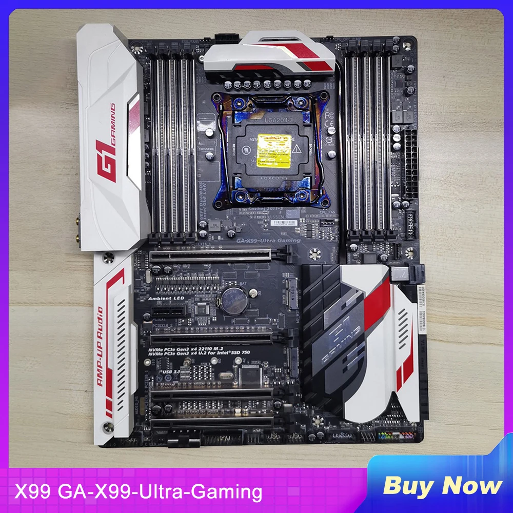 Placa base de escritorio X99 GA X99 Ultra Gaming para Gigabyte LGA 2011 ...