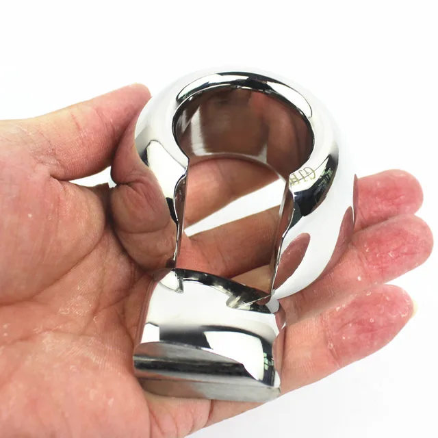 Stainless Steel Scrotum Pendant Penis Ring Training Stretching Scrotum  Testicle Lock Ring Scrotal Pendant Cock Ring BB2-2-113 - AliExpress