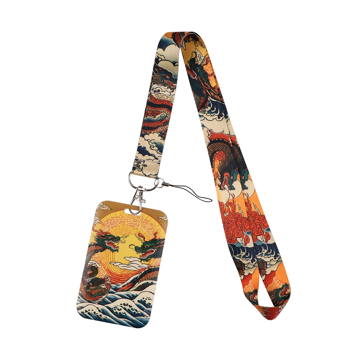 Charming Otter Lanyard - Stylish Keychain & ID Badge Holder Gift