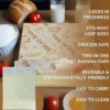 Beeswax Bread Bags for Sourdough 2 Pack Bread Bags for Homemade Bread Reusable Bread Bags with Beeswax Fabric Lining 12x17in 4