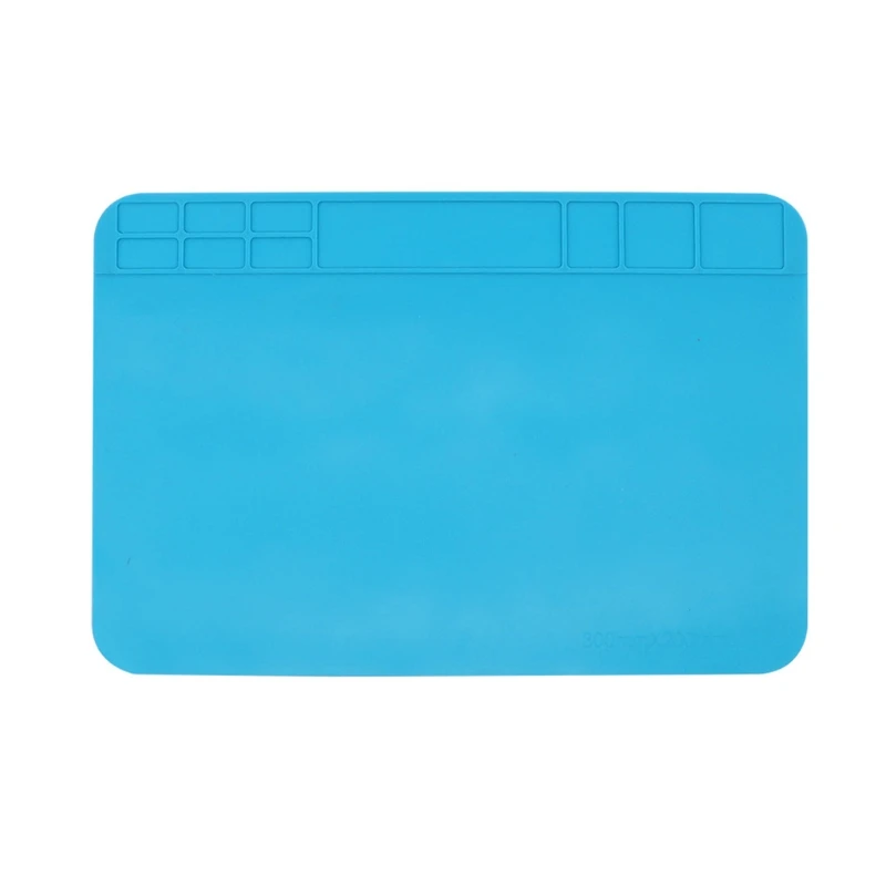 

Multifunction Soldering Mat Heat Resistant Pad 932°f Silicone Electronic Repair Mat for Cellphone Laptop Watch Drop Shipping