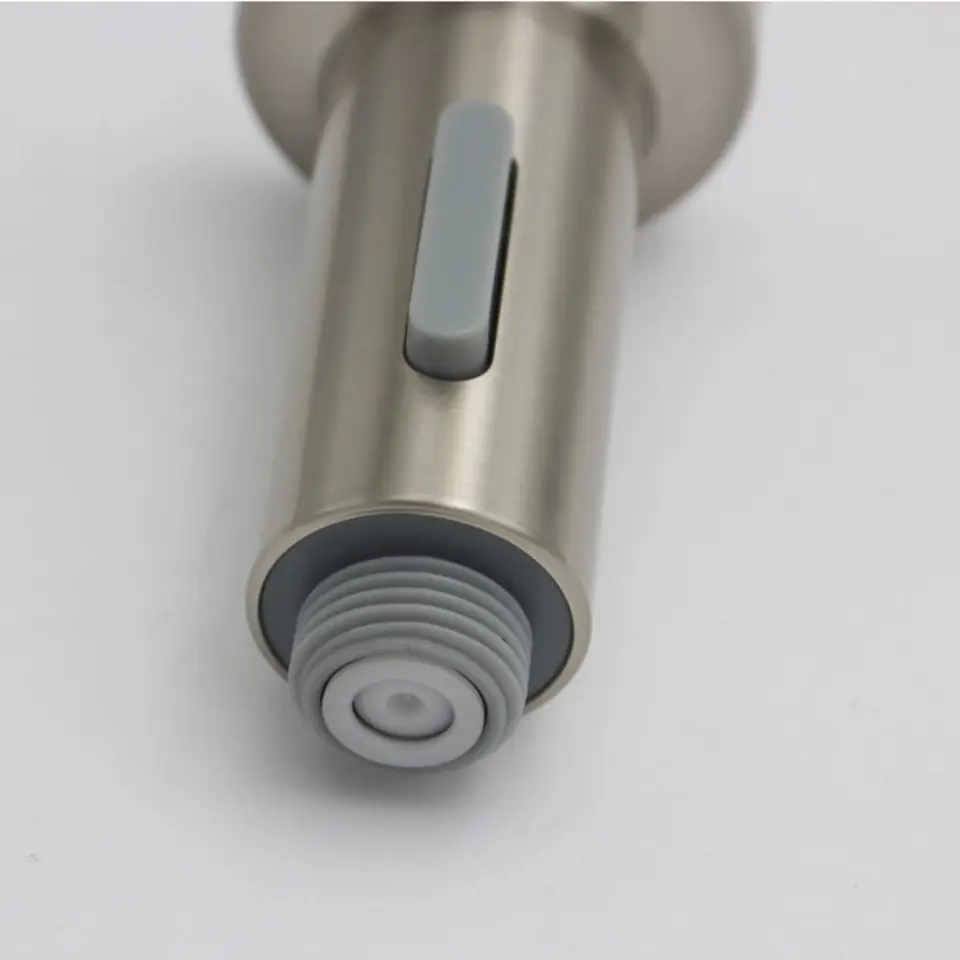 Cabezal De Ducha Extraíble Para Grifo De Cocina - Conexión Universal 1.27 Cm, Acabado Cromado, Fácil Instalación