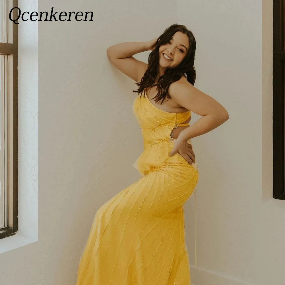 

Custom Sexy One Shoulder Evening Formal Sheath Bespoke Occasion A-Line Dresses Floor-Length Party Women Gown 2023