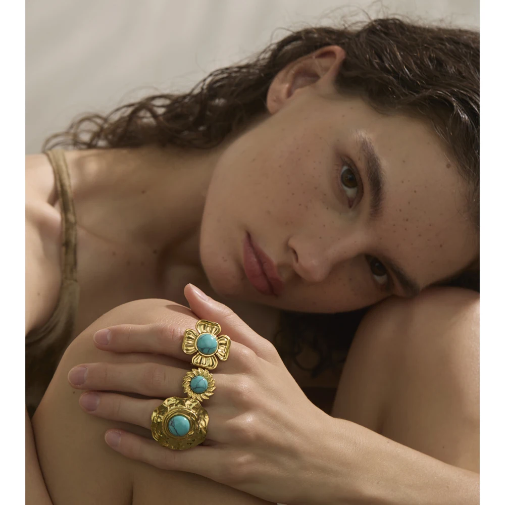 Yhpup Women Adjustable Ring
