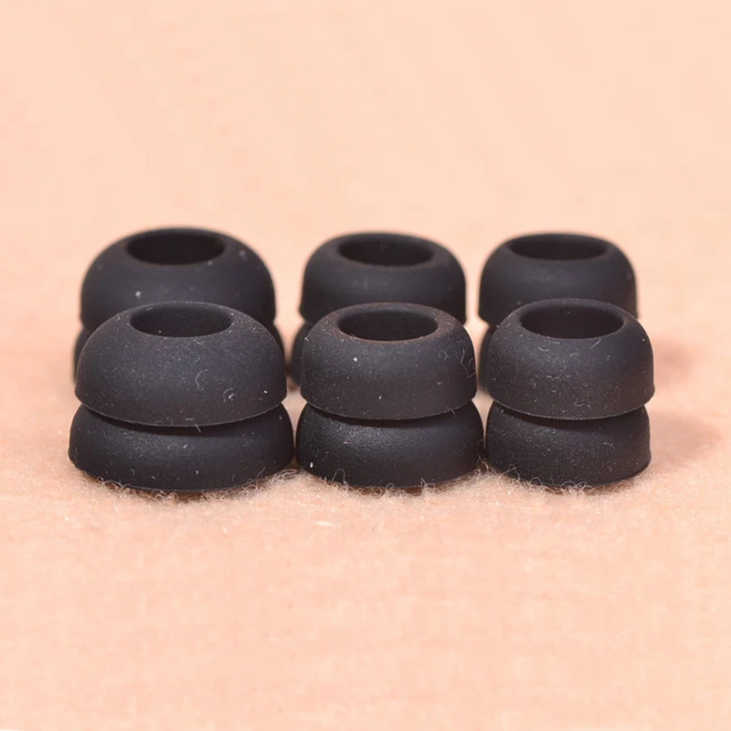 3 Pares De Puntas De Silicona Para Auriculares Sennheiser IE80/IE8/IE60 Y JBL Project Rock – Tamaños S, M, L