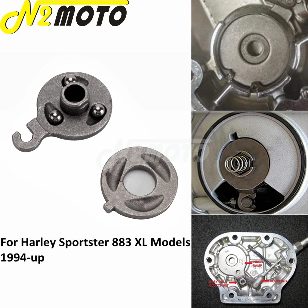 Motorcycle Labor Saving Easy Pull Clutch Kit Cable For Harley Softail