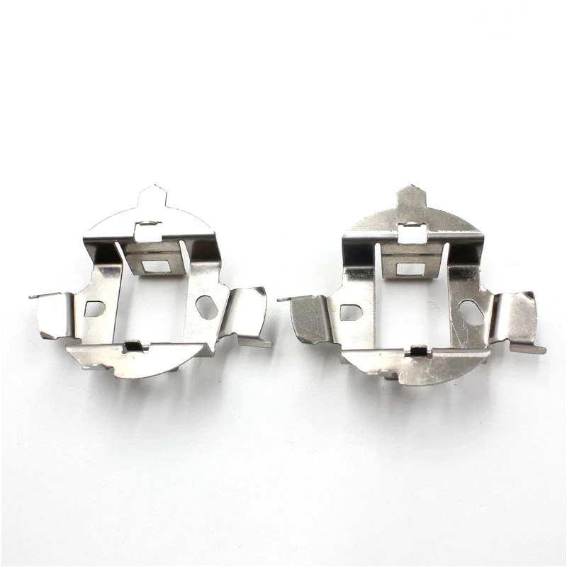 Headlight Holder Light Bulb Socket Socket Connector Plug Adapter Light Holder Lamp Holder 2*H7 HID Headlight Bulb Holders Adapter Base For Volkswagen Passat B5 Riich G5 for BMW E60 5 Series H7 bulb socket
