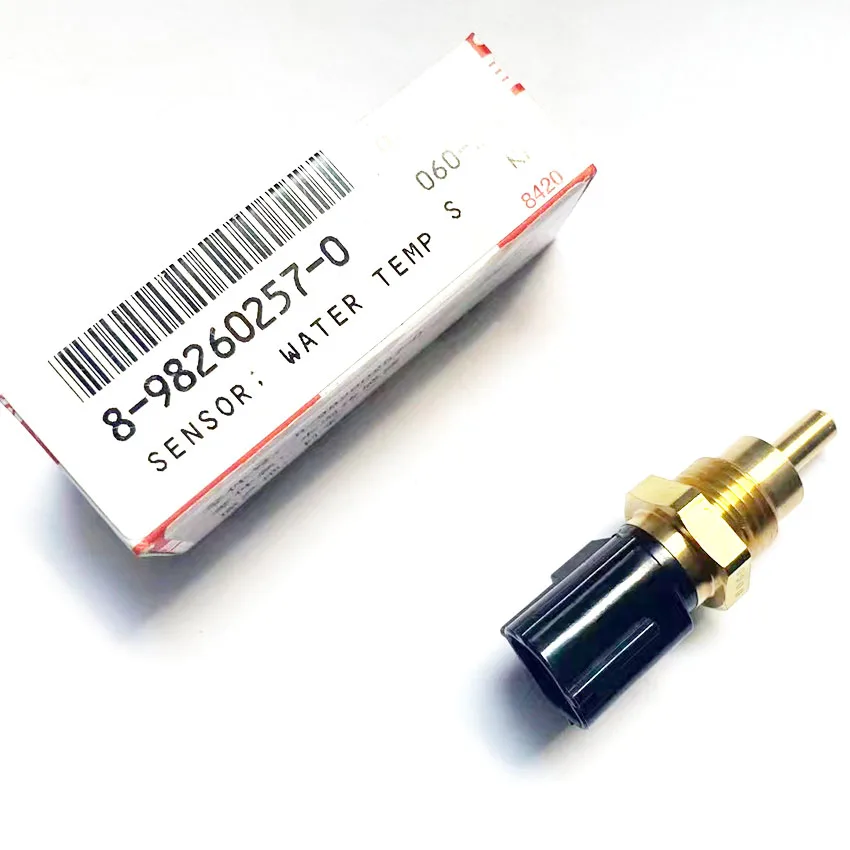 Diesel Engine Water Temperature Sensor 8982602570 For ISUZU 4HK1 4HV1