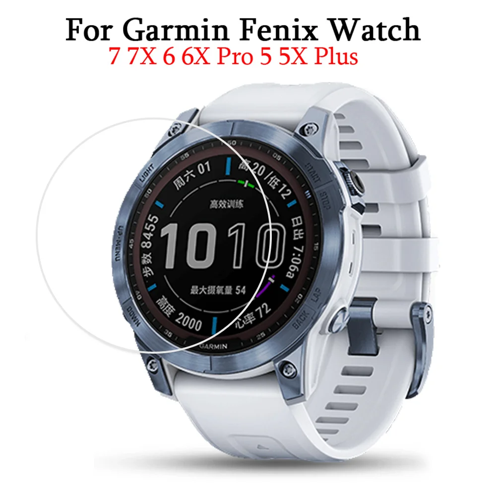 Pellicola protettiva per schermo morbida per Garmin Fenix 7 7S 7X 6 6S 6X 5 5S 5X Smart Watch HD accessori per la copertura della protezione dello schermo