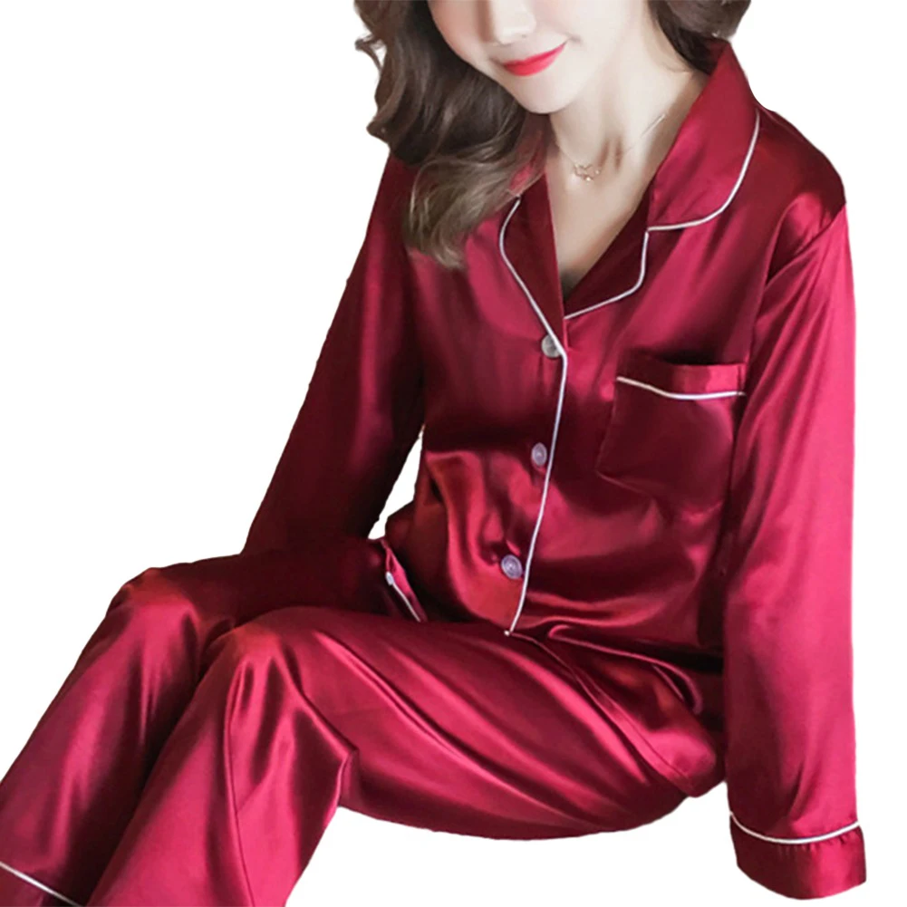 Women Long Sleeve Pajama Set 2