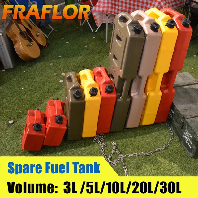 Litre Fuel Tank Jerry Cans Spare Plastic Petrol Tanks Atv, 55% OFF