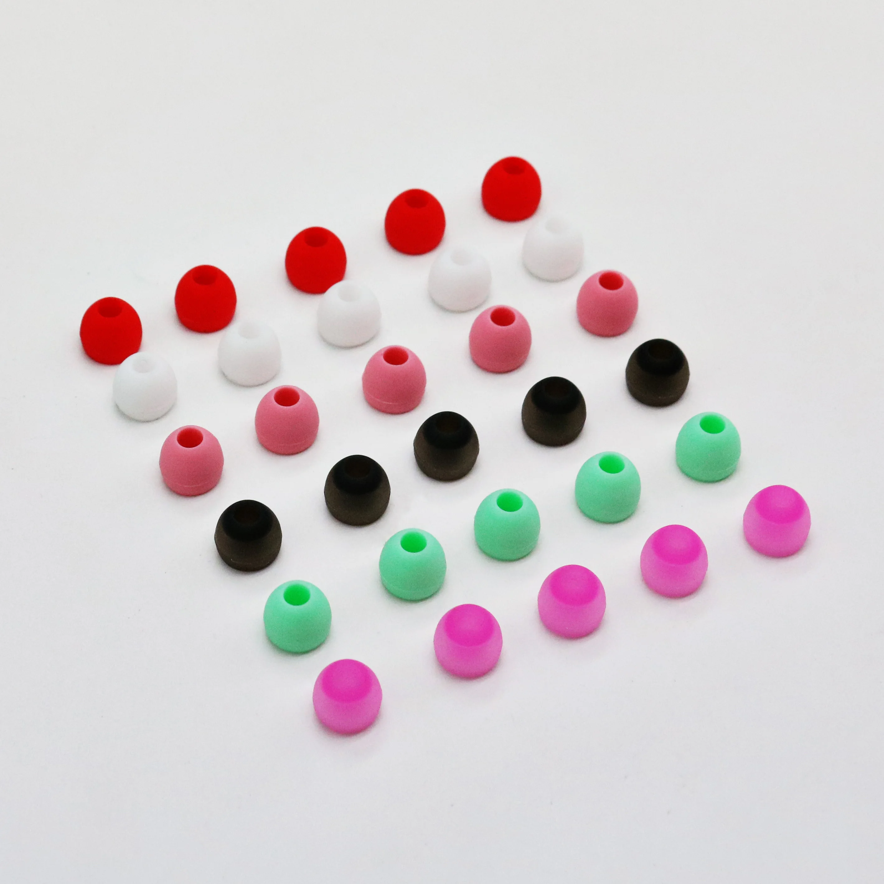 Vibrant Silicone Eartips - Extra Small, 24 Colors