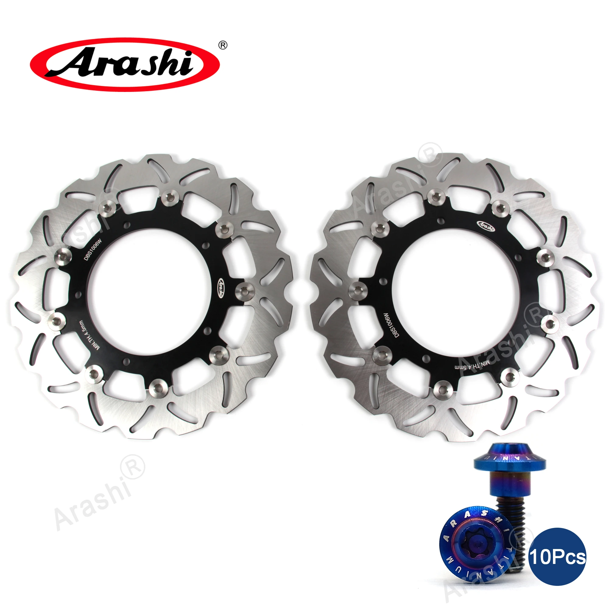 

ARASHI For YAMAHA XJ6 2009 - 2013 2010 2011 2012 CNC Front Brake Rotors Brake Disc XJ6 - ABS 600 2013 2014 2015