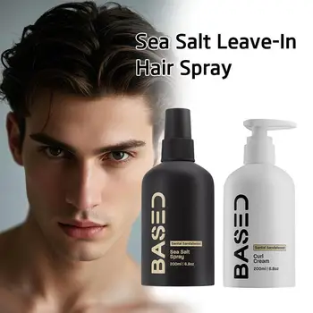 Spray Volumizzante per Capelli, Aggiunge Subito Texture e Volume, Effetto Duraturo, Spray al Sale Marino per Capelli