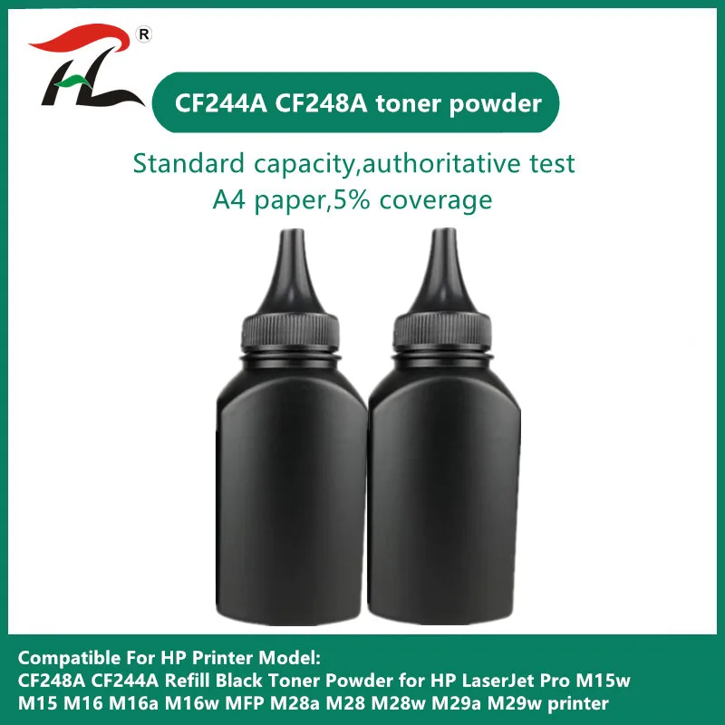

Заправка черного тонера для HP CF248A 48A 248A CF244A 244A LaserJet Pro M15w M15 M16 M16a M16w MFP M28a M28 M28w M29a M29w