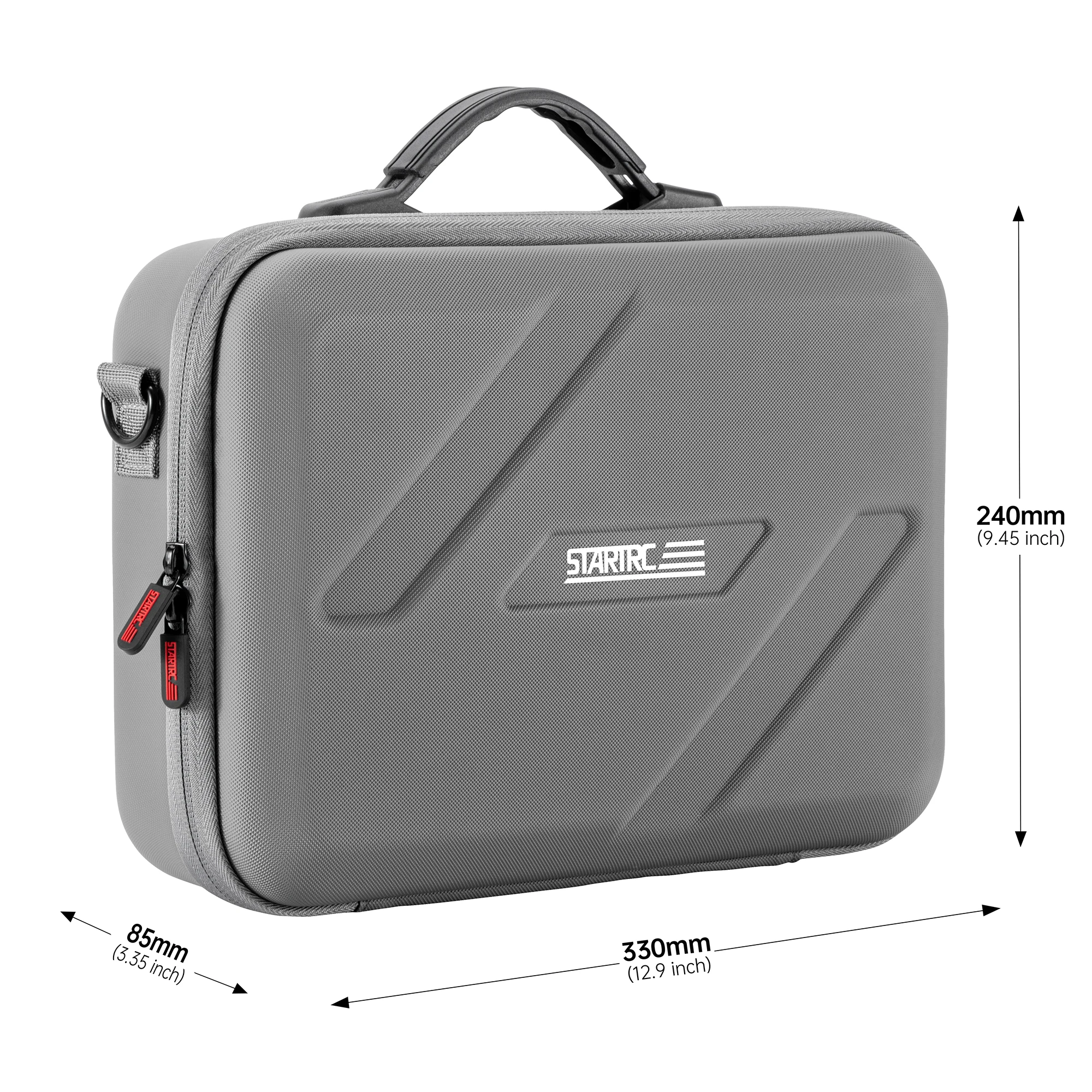 DJI Lito X1/Lito 1 Fly More Combo용 보관 숄더백 휴대용 케이스 PU 하드쉘 보호 여행용 박스