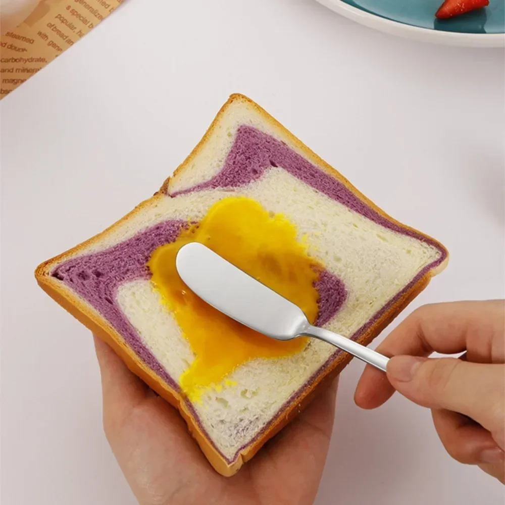 2/1Pc Butter Knife Cheese Dessert Knife Cream Bread Jam Spatula Cutter Multipurpose Kitchen Tableware Tool