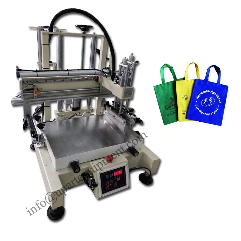 

Economical Purchage Bag Silk Screen Printing Machine For Sale Non-woven Fabrics Screen Printing Machine