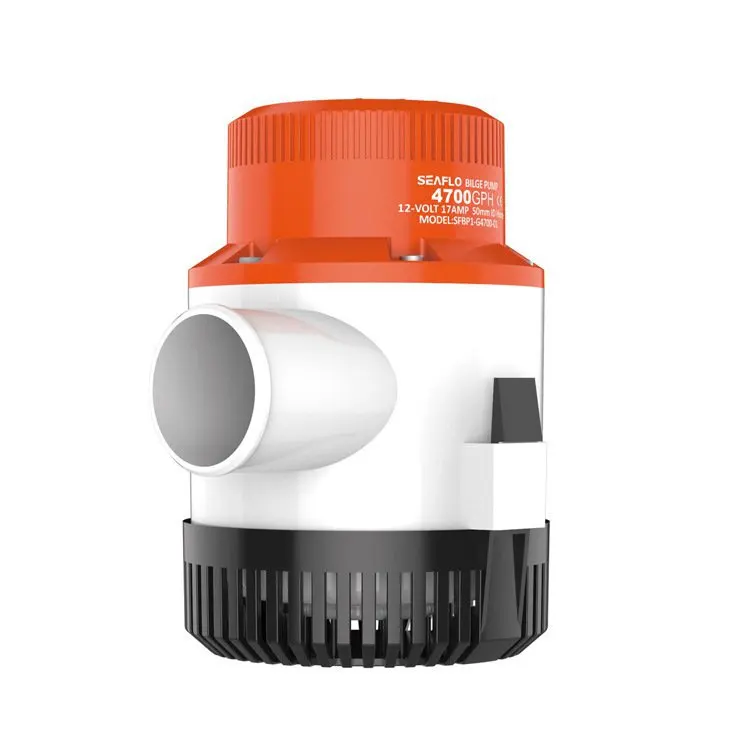 Seaflo 12V 4700GPH SFBP1-G4700-01 ขนาดใหญ่กระแสเงินสดอัตโนมัติ Submersible Bilge Pump 1