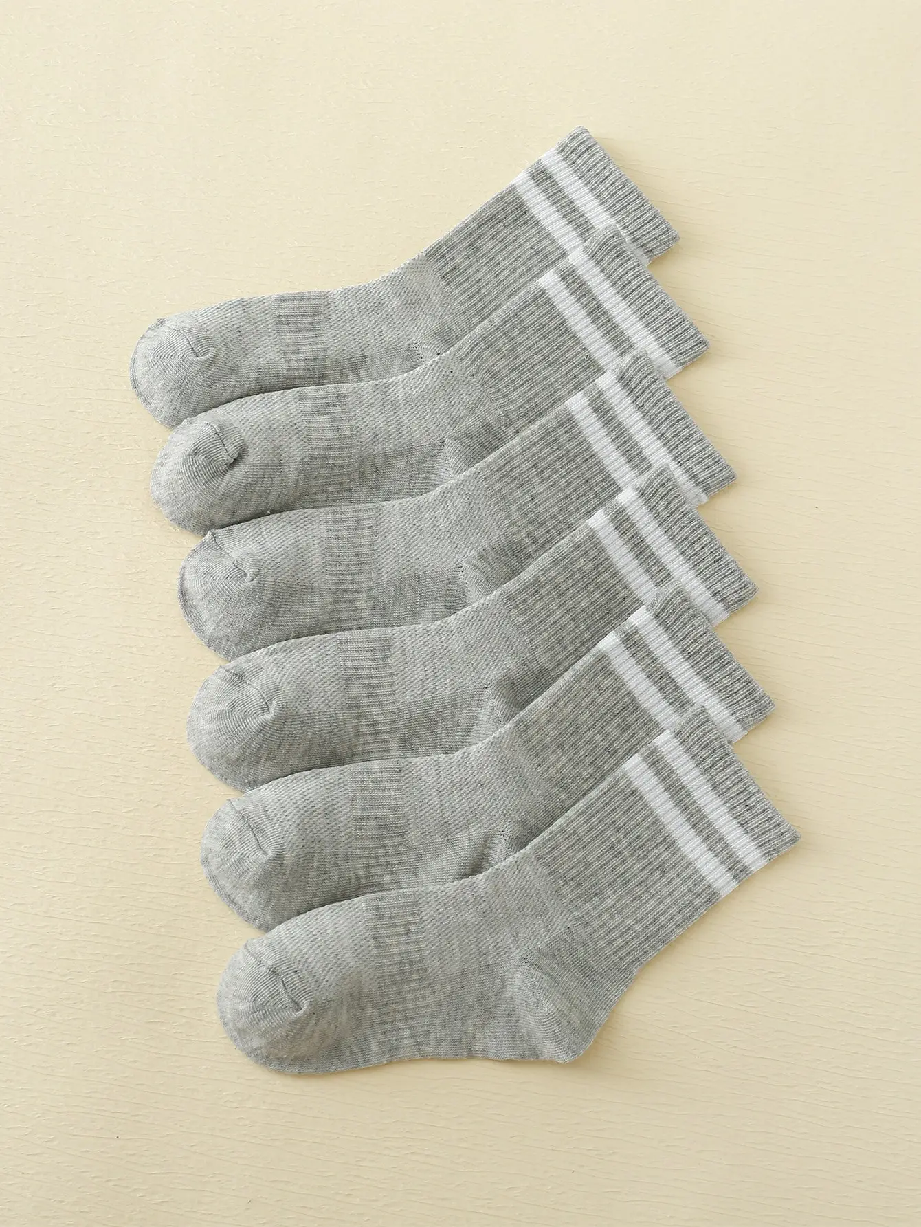 Children's Mid Length Stockings Set 6 Pairs