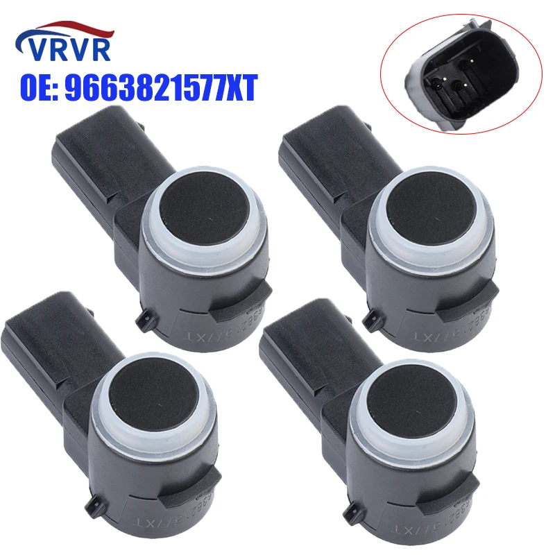 VRVR Car PDC Parking Sensor 9663821577XT for Peugeot 307 308 407 Rcz Partner Citroen C4 C5 C6
