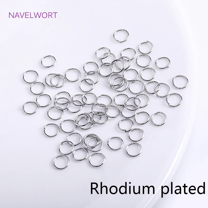18K vergoldetes Messing Offene Biegeringe Spaltringe Verbindungsring Zubehör für Schmuck DIY Schmuck Material Großhandel – Detail 17