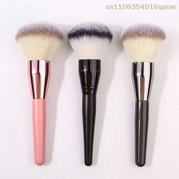 1 Pennello Grande per Trucco Viso, Contorno, Fard, Fondotinta, Polvere, Strumento Cosmetico Professionale