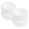 30Pcs Wreath Plastic Hoops Macrame Hoops Wall Hanging DIY Crafts Dream Catcher Frames White Dream Catchers For Home decoration 2
