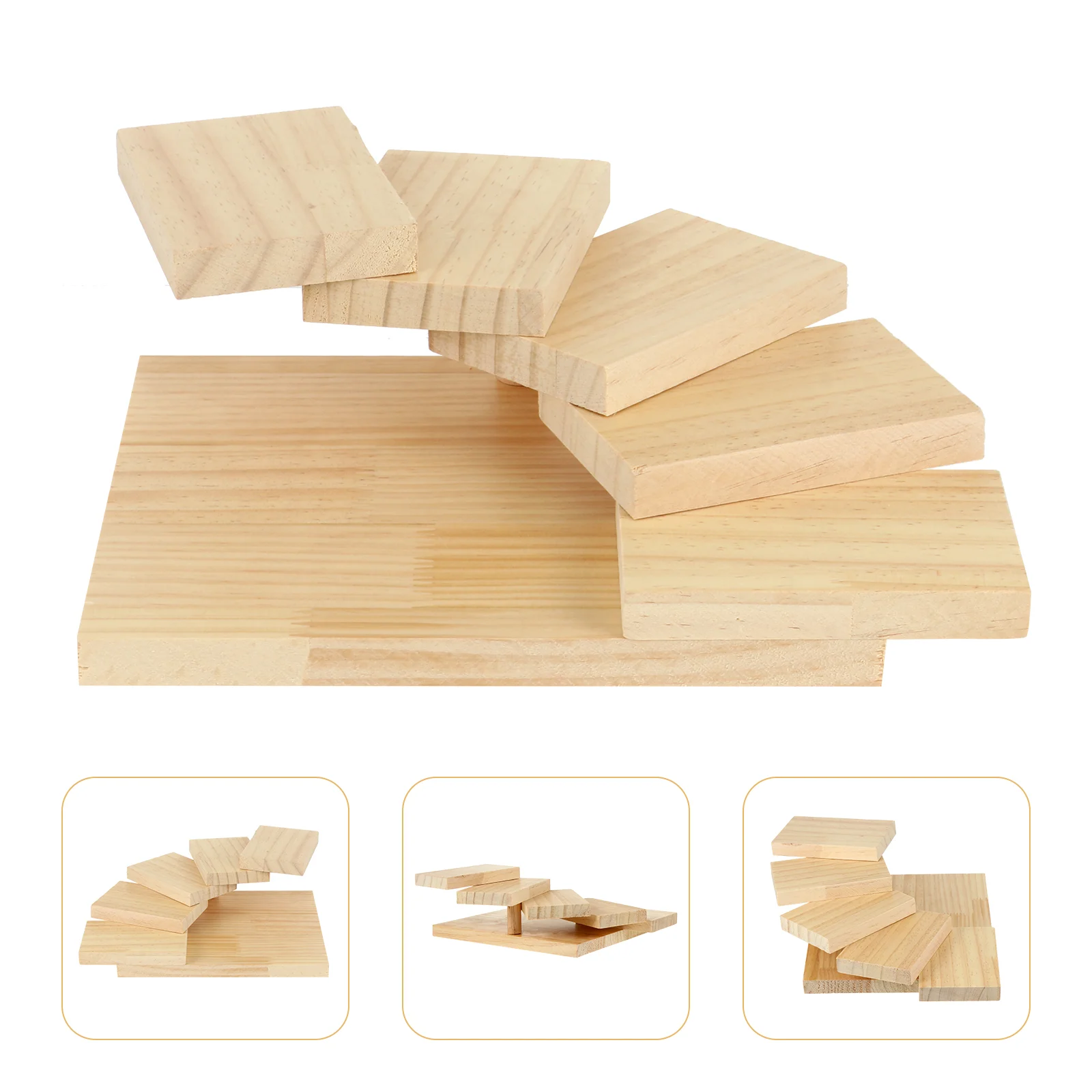 

Wooden Board Sashimi Display Stand Dinnerware Serving Tray Charcuterie Wood Cheese Food Tray Set For Dish Platter Dessert Boards