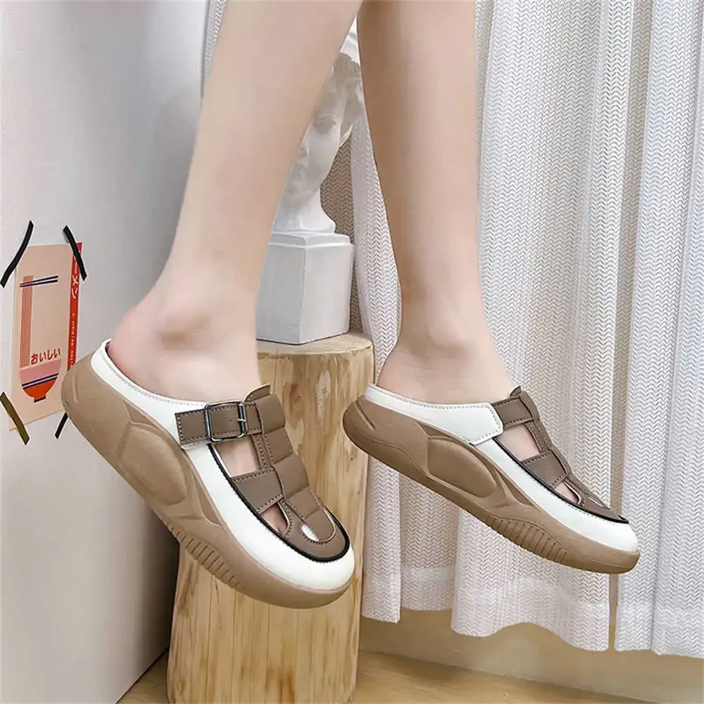 Thick heeled autumn-spring mocasin woman 2023 children's sandal for girl shoes School slippers sneakers sport college tenus YDX1