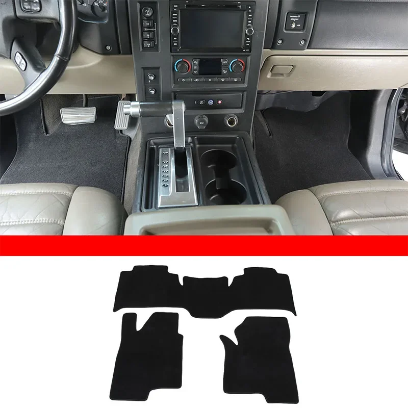 

Car Floor Mat for Hummer H2 2003-2009 H3 2003-2009 Original Car Suede Interior Details Accessories Carpet