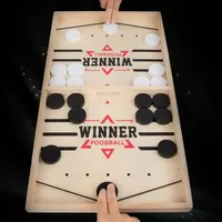 Table Hockey Paced Sling Puck Board Game Fast Sling Puck Winner Party Game Adult Child Family Game Desktop Battle Board Game 2